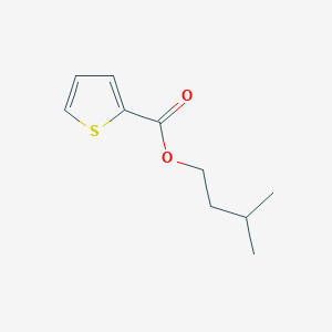 molecular formula C10H14O2S B14683829 Isopentyl 2-thiophenecarboxylate CAS No. 35250-80-7