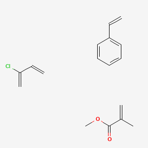 2-Chlorobuta-1,3-diene;methyl 2-methylprop-2-enoate;styrene