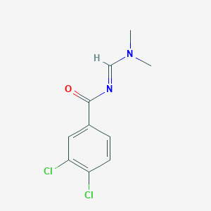 3,4-Dichloro-N-[(E)-(dimethylamino)methylidene]benzamide