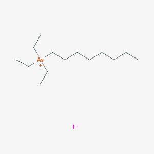 Triethyl(octyl)arsanium iodide