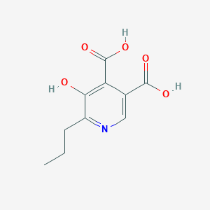 5-Hydroxy-6-propylpyridine-3,4-dicarboxylic acid