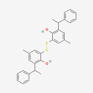 Phenol, 2,2'-dithiobis(4-methyl-6-(1-phenylethyl)-