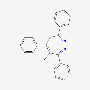 6-Methyl-3,5,7-triphenyl-4H-1,2-diazepine