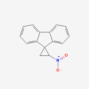 2-Nitrospiro[cyclopropane-1,9'-fluorene]