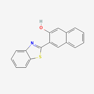 3-(1,3-Benzothiazol-2(3H)-ylidene)naphthalen-2(3H)-one