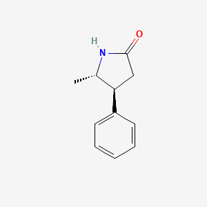 (4S,5S)-5-methyl-4-phenylpyrrolidin-2-one