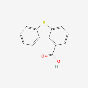 molecular formula C13H8O2S B14684266 Dibenzo[b,d]thiophene-1-carboxylic acid CAS No. 34724-68-0