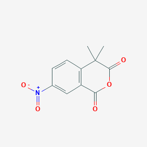 4,4-Dimethyl-7-nitro-1H-2-benzopyran-1,3(4H)-dione