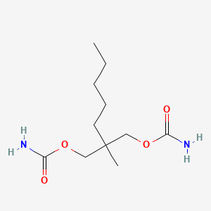 1,3-Propanediol, 2-methyl-2-pentyl-, dicarbamate