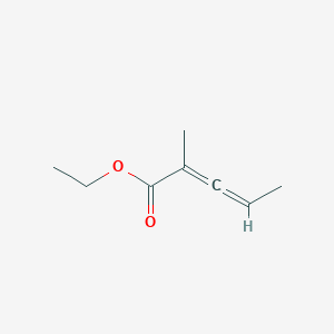 2,3-Pentadienoic acid, 2-methyl-, ethyl ester