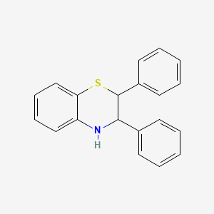 2H-1,4-Benzothiazine, 3,4-dihydro-2,3-diphenyl-