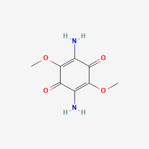 2,5-Diamino-3,6-dimethoxycyclohexa-2,5-diene-1,4-dione