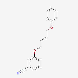 Benzonitrile, 3-(4-phenoxybutoxy)-