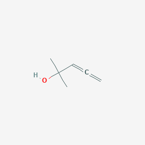 B14684605 3,4-Pentadien-2-ol, 2-methyl- CAS No. 34761-53-0