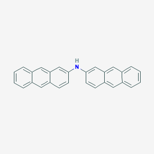 N-(Anthracen-2-YL)anthracen-2-amine