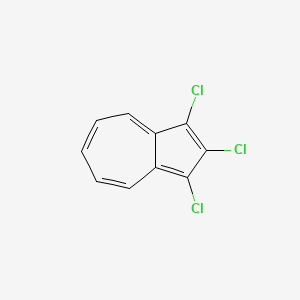 1,2,3-Trichloroazulene