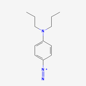 4-(Dipropylamino)benzenediazonium