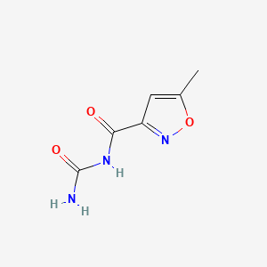 3-Isoxazolecarboxamide, N-(aminocarbonyl)-5-methyl-