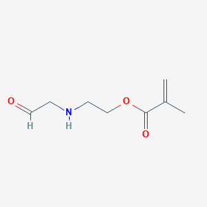 2-[(2-Oxoethyl)amino]ethyl 2-methylprop-2-enoate