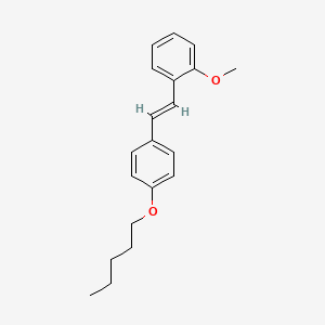 2-Methoxy-4'-pentoxy-trans-stilbene