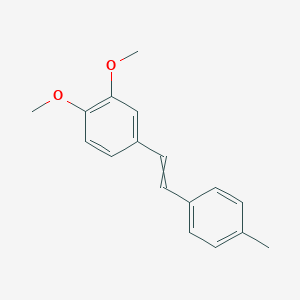 1,2-Dimethoxy-4-[2-(4-methylphenyl)ethenyl]benzene