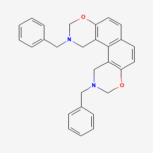 2,11-dibenzyl-1,3,10,12-tetrahydro-[1,3]benzoxazino[5,6-f][1,3]benzoxazine