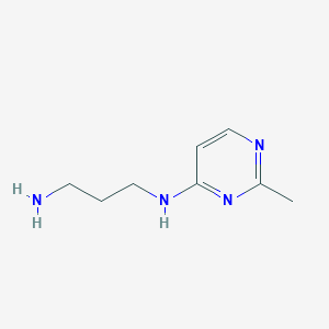 N1-(2-methylpyrimidin-4-yl)propane-1,3-diamine