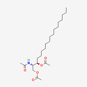 [(2S,3R)-2-acetamido-3-acetyloxyoctadecyl] acetate