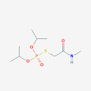 Phosphorothioic acid, O,O-bis(1-methylethyl) S-(2-(methylamino)-2-oxoethyl) ester