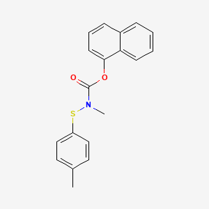 Naphthalen-1-yl methyl[(4-methylphenyl)sulfanyl]carbamate