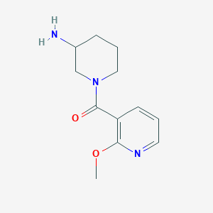 (3-Aminopiperidin-1-yl)(2-methoxypyridin-3-yl)methanone