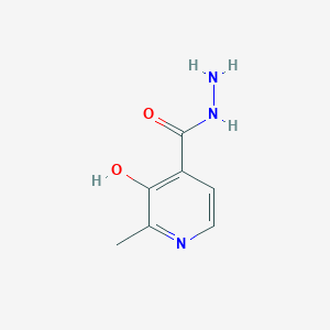 3-Hydroxy-2-methylpyridine-4-carbohydrazide