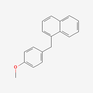 Naphthalene, 1-[(4-methoxyphenyl)methyl]-