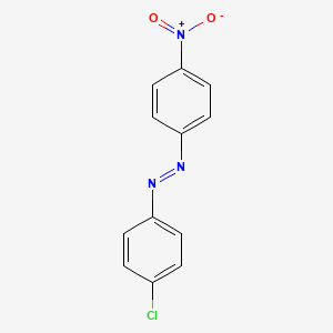 (E)-1-(4-Chlorophenyl)-2-(4-nitrophenyl)diazene