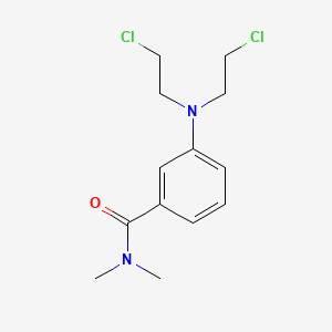 m-(Bis(2-chloroethyl)amino)-N,N-dimethylbenzamide