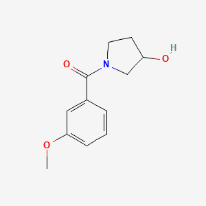 1-(3-Methoxybenzoyl)pyrrolidin-3-ol