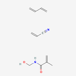 buta-1,3-diene;N-(hydroxymethyl)-2-methylprop-2-enamide;prop-2-enenitrile