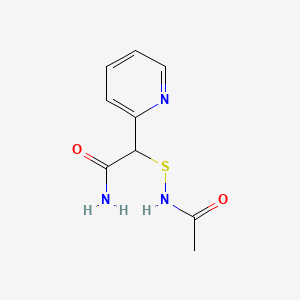 alpha-Acetamidothio-2-pyridineacetamide