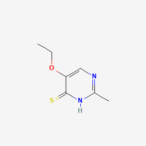 4(1H)-Pyrimidinethione, 5-ethoxy-2-methyl-