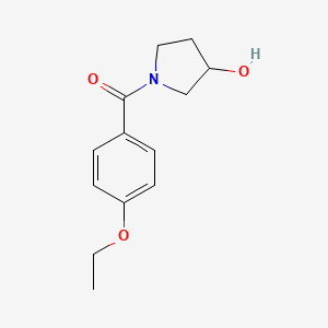 molecular formula C13H17NO3 B1468536 (4-Ethoxyphenyl)(3-hydroxypyrrolidin-1-yl)methanone CAS No. 1497856-23-1