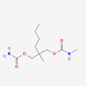 2-Butyl-2-methyl-1,3-propanediol carbamate methylcarbamate