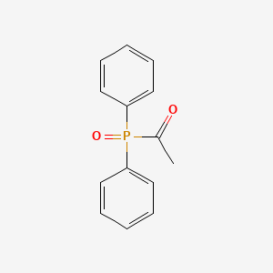 molecular formula C14H13O2P B14685383 1-(Diphenylphosphoryl)ethan-1-one CAS No. 27384-09-4