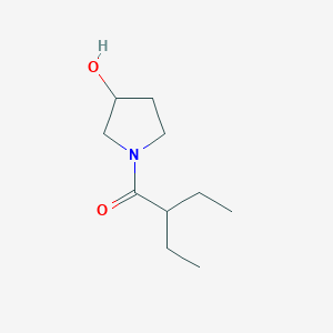 2-Ethyl-1-(3-hydroxypyrrolidin-1-yl)butan-1-one