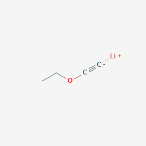 molecular formula C4H5LiO B14685448 Lithium, (ethoxyethynyl)- CAS No. 31612-88-1