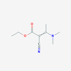 Ethyl 2-cyano-3-(dimethylamino)but-2-enoate