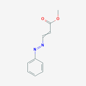 Methyl 3-[(E)-phenyldiazenyl]prop-2-enoate