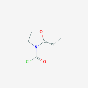 2-Ethylidene-1,3-oxazolidine-3-carbonyl chloride