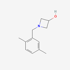 1-[(2,5-Dimethylphenyl)methyl]azetidin-3-ol