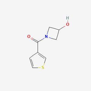 1-(Thiophene-3-carbonyl)azetidin-3-ol