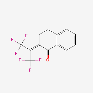 2-(1,1,1,3,3,3-Hexafluoropropan-2-ylidene)-3,4-dihydronaphthalen-1(2h)-one